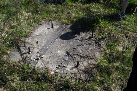 Woodland Drive-In Theatre - Foundation - Photo From Water Winter Wonderland (newer photo)